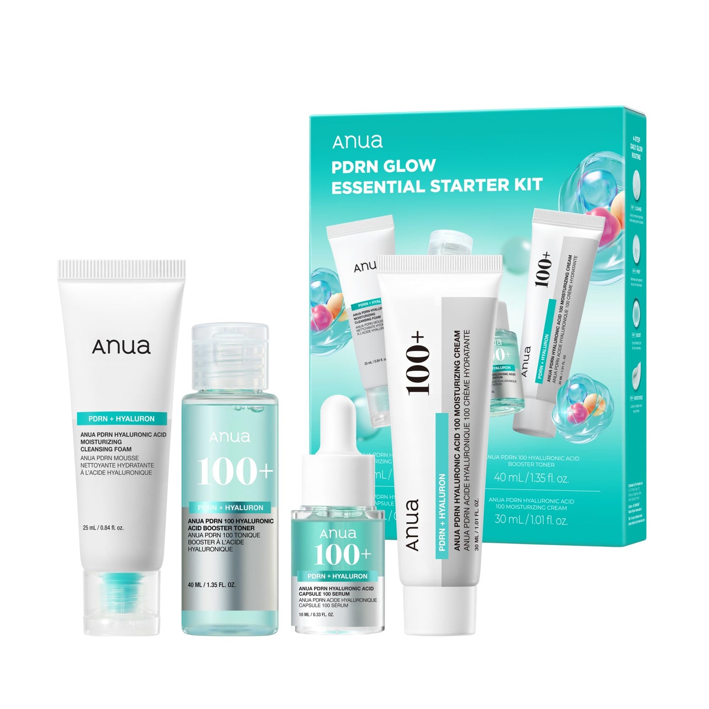 ANUA PDRN GLOW ESSENTIAL STARTER KIT