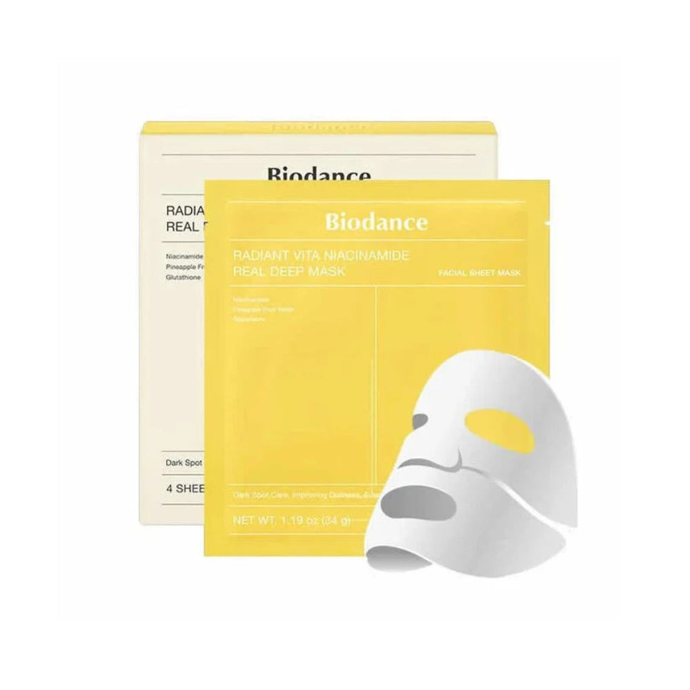 BIODANCE RADIANT VITA NIACINAMIDE REAK DEEP MASK