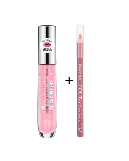 ESSENCE LIP COMBO GLOSS AND LIP LINNER NUDE