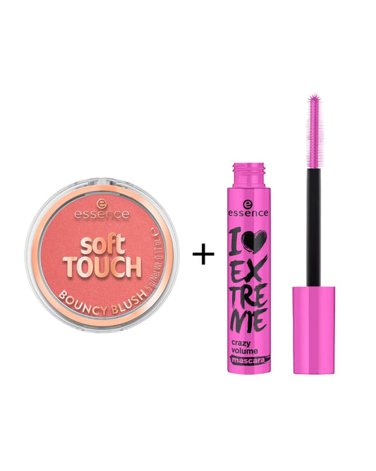 ESSENCE COMBO BLUSH AND MASCARA