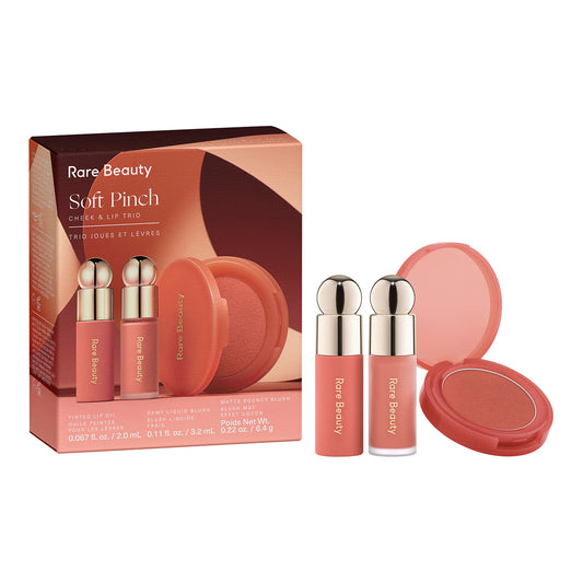 RARE BEAUTY SOFT PINCH CHEEK TRIO LIP MAKE UP