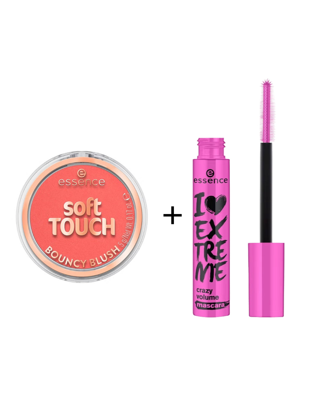 ESSENCE COMBO BLUSH AND MASCARA