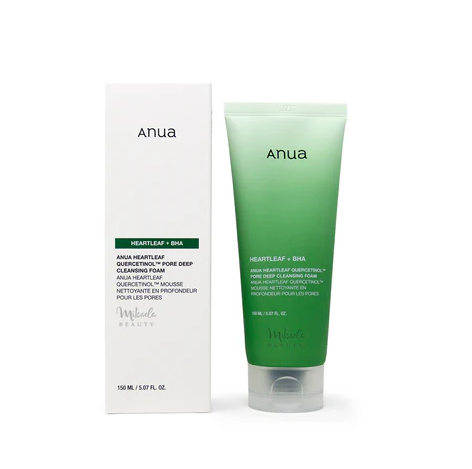 ANUA HEARTLEAF QUERCETINOL PORE DEEP CLEANSING FOAM 150ML