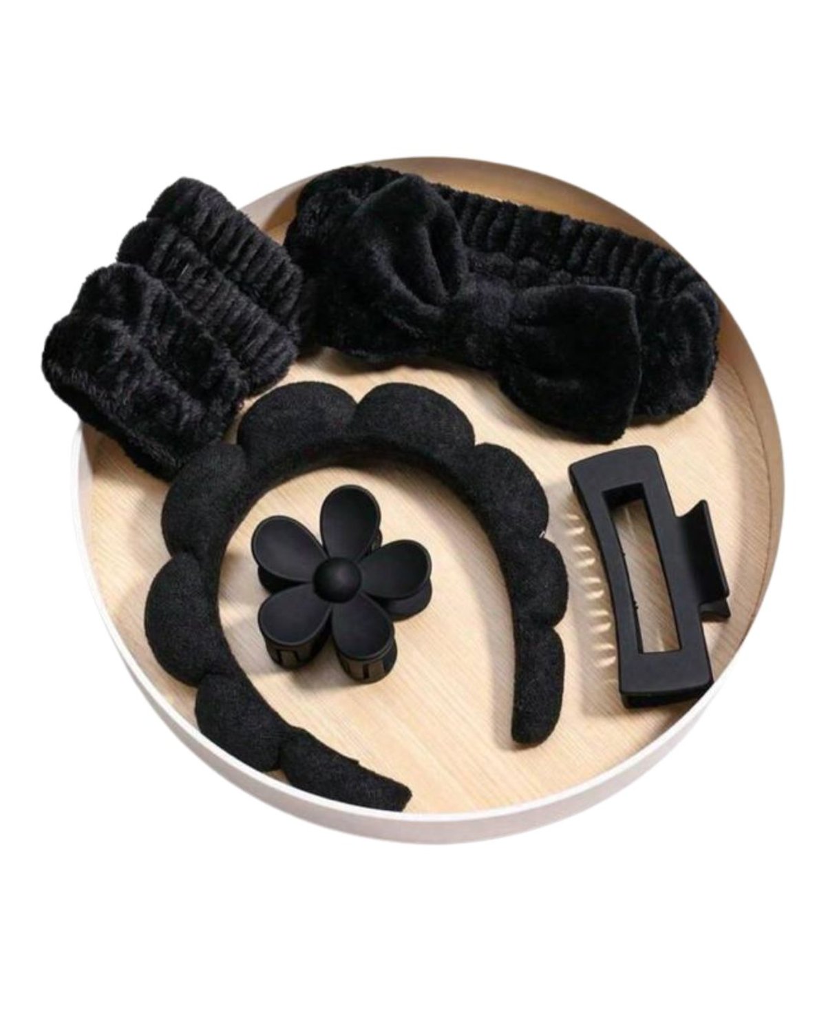 SET DE 6 PIEZAS DE DE DIADEMA Y RETENEDORES