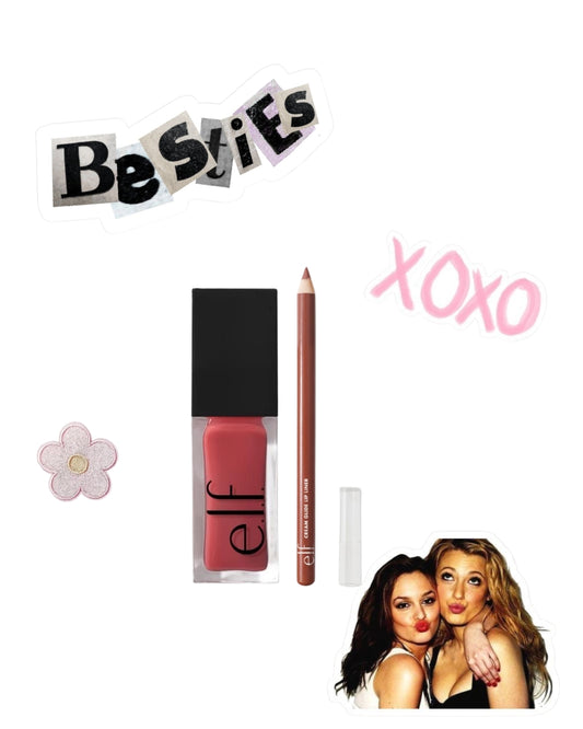e.l.f. Lip Combo: Rose Envy + Mauve Aside