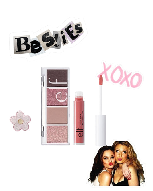 Lip Lacquer - Wild Rose + Bite-Size Eyeshadow