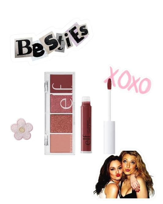 Lip Lacquer - Black Cherry + Bite-Size Eyeshadow